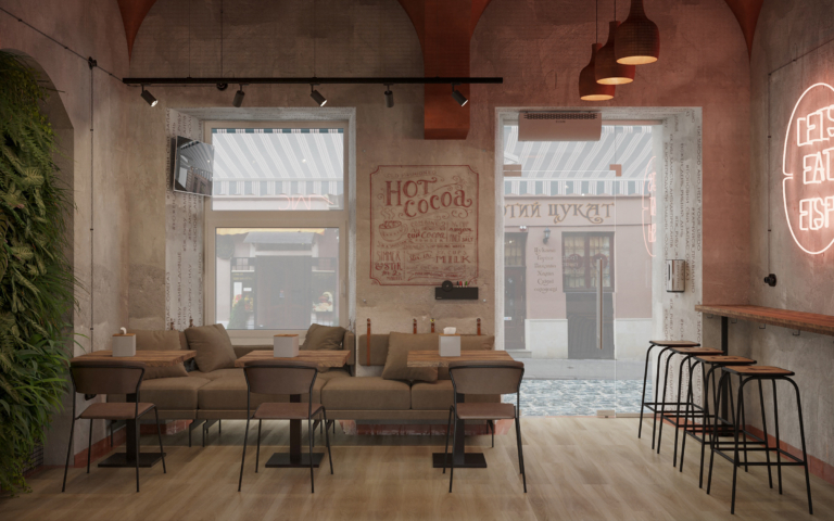 Design for a fast food restaurant