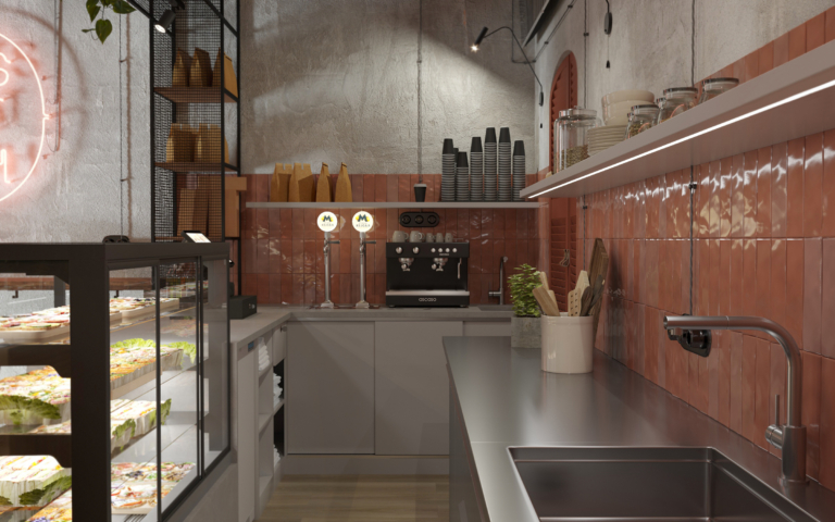 Design for a fast food restaurant